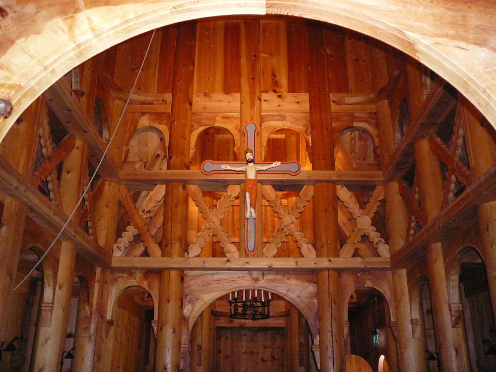 Сказочные деревянные церкви Норвегии, фото № 10