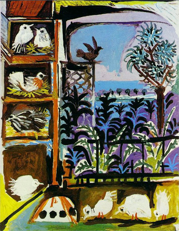 Голуби в творчестве Пабло Пикассо, фото № 7