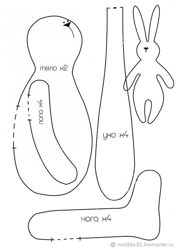 Шьем зайца Тильду, фото № 2