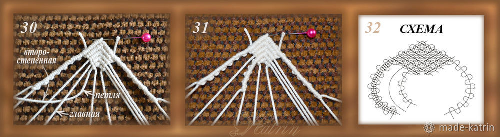 Плетём браслет в технике макраме. Часть 2, фото № 13