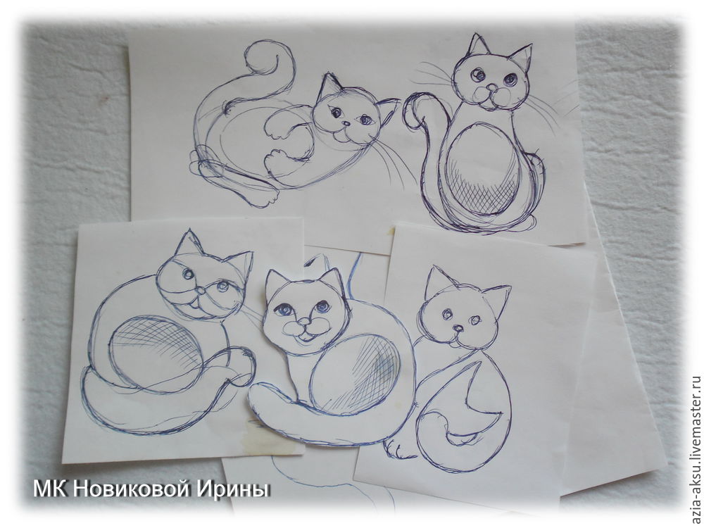 Кошка-брошка: вышиваем бисером голубоглазую сиамскую красавицу, фото № 1