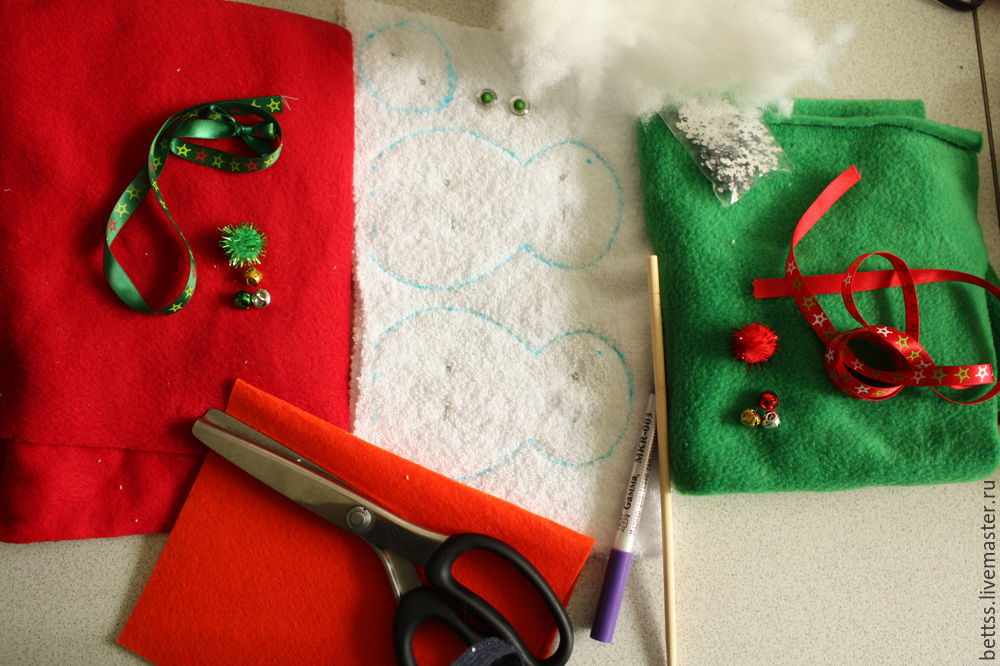 Мастер-класс: шьем текстильную интерьерную игрушку «Снеговик», фото № 2