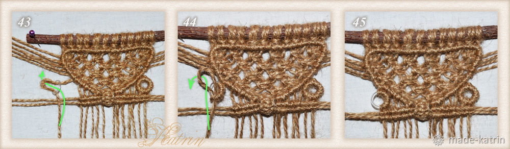 Плетём «Сову» в технике макраме. Часть 3., фото № 18