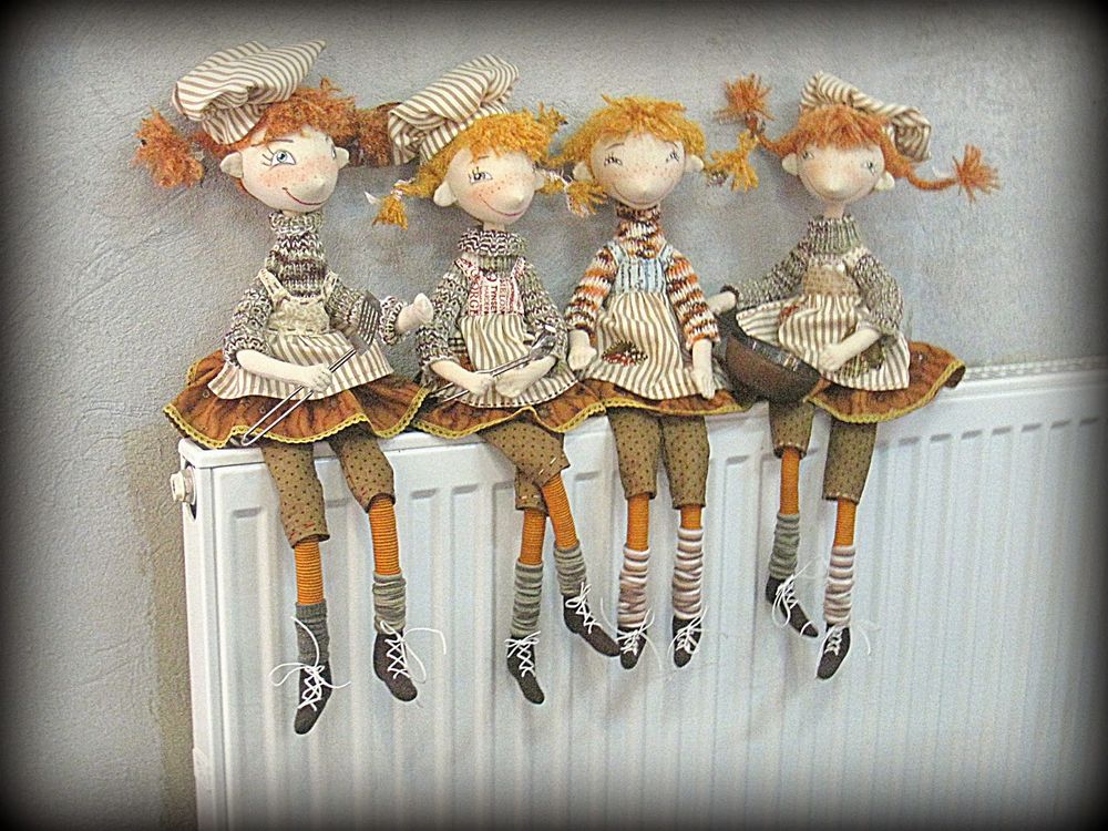 Коллекция милейших текстильных кукол — вдохновляемся!, фото № 14