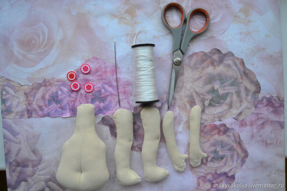 Как сшить текстильную куклу. Часть 2, фото № 30