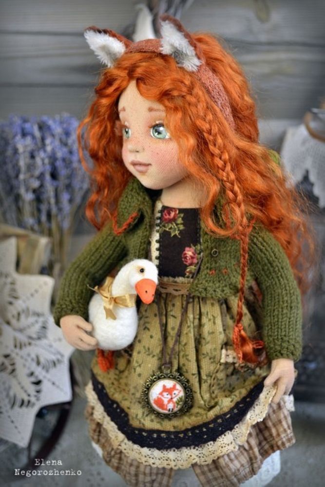 Коллекция милейших текстильных кукол — вдохновляемся!, фото № 2