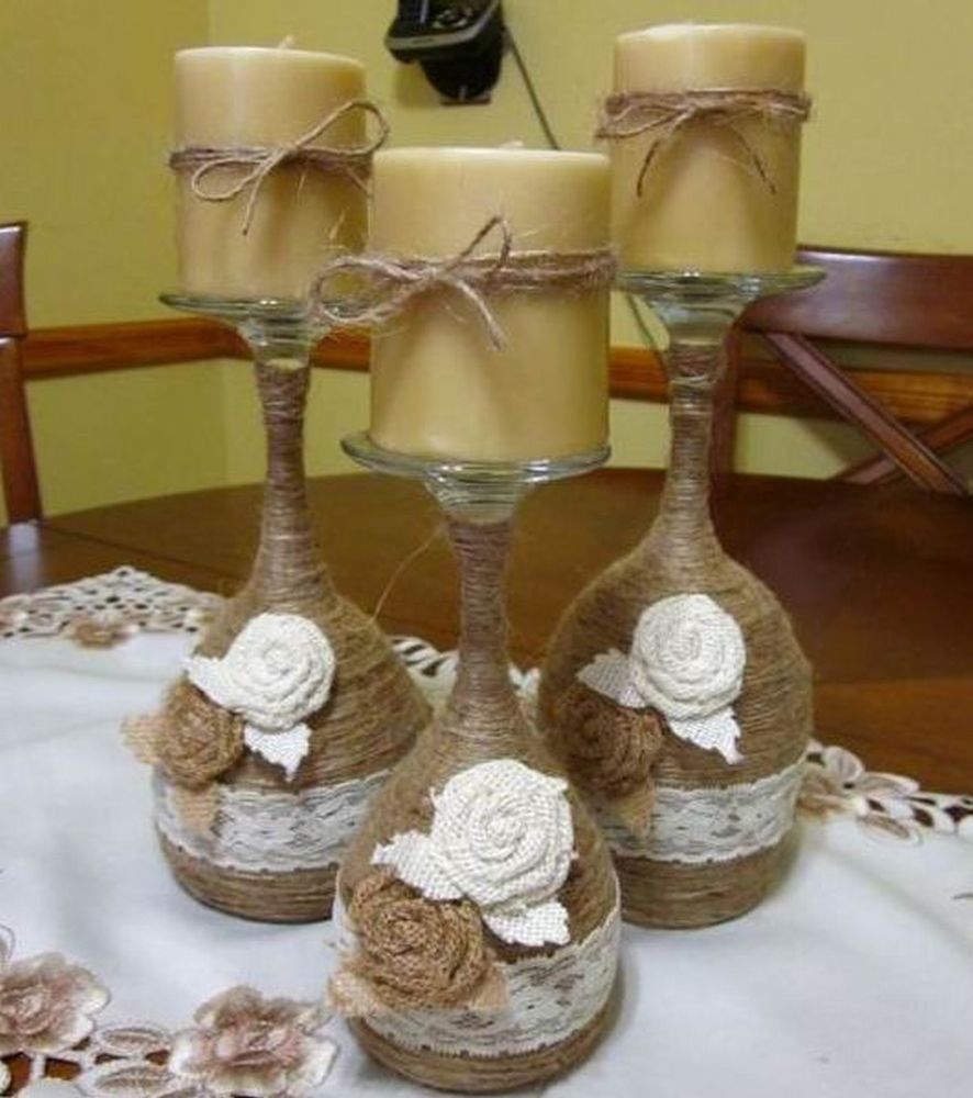 Бокалы, фужеры, стаканы и вазочки — 50 украшений для праздника, фото № 12