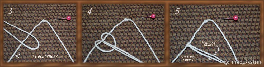 Плетем браслет в технике макраме, фото № 3