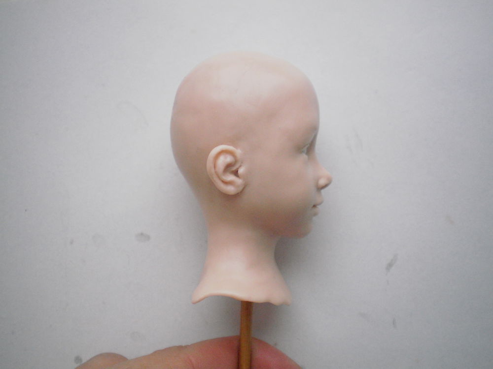 Рассмотрим основные этапы создания куклы из полимерной глины, фото № 5
