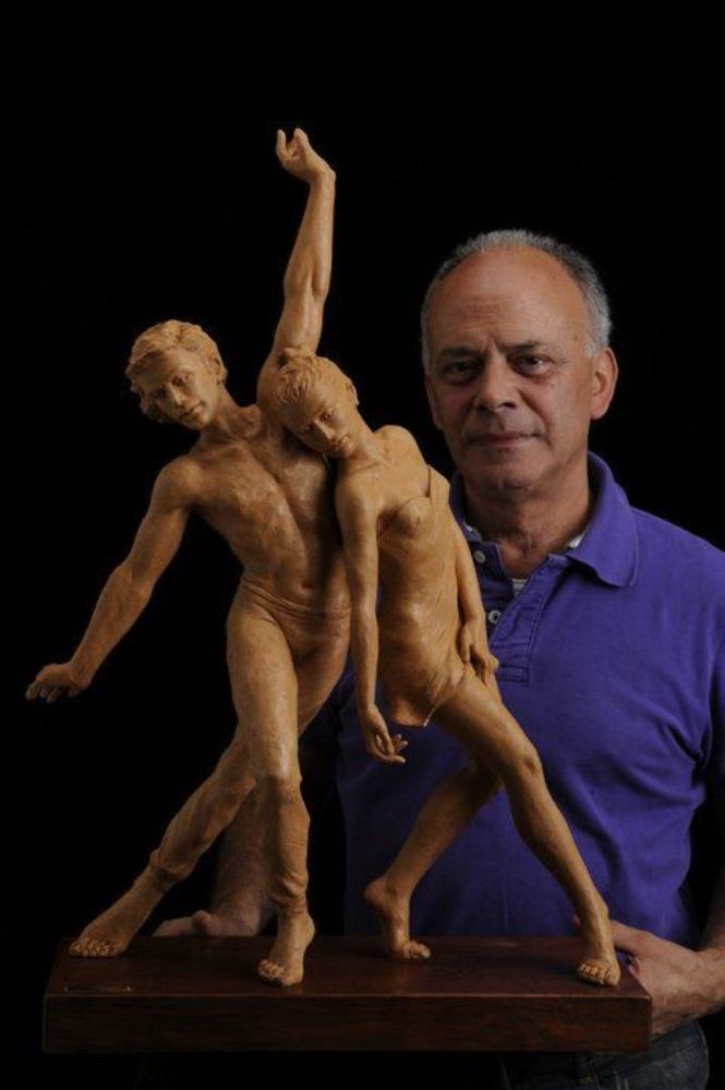 Великолепные скульптуры из глины Damiano Taurino, фото № 1