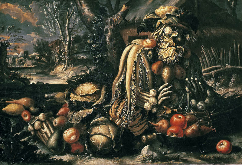 Овощные картины Джузеппе Арчимбольдо и скульптуры Филипа Хааса, фото № 3