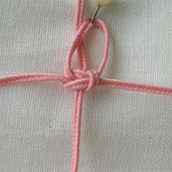 10 плетёных цепочек с бисером в технике макраме, фото № 11