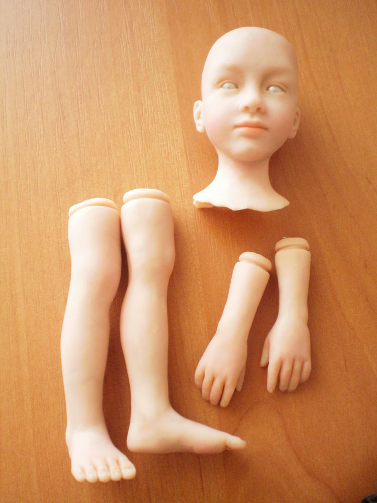 Рассмотрим основные этапы создания куклы из полимерной глины, фото № 14