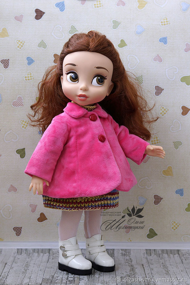 Шьем пальто для кукол Disney Animators и Galoob Baby Face, фото № 16