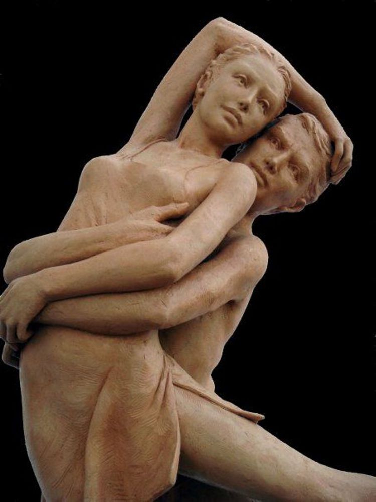 Великолепные скульптуры из глины Damiano Taurino, фото № 7