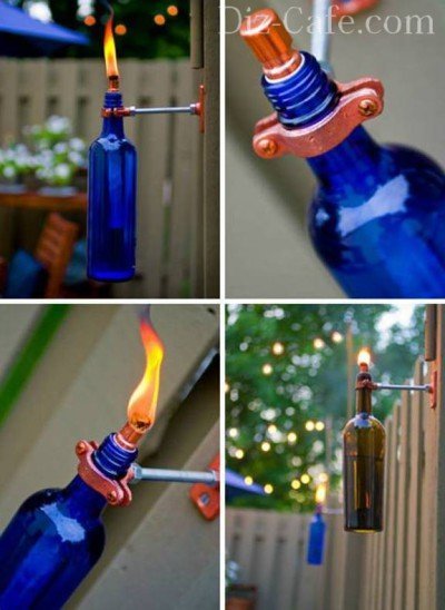 Бутылка-факел