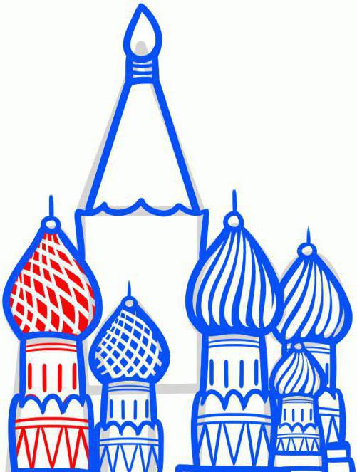 как нарисовать кремль