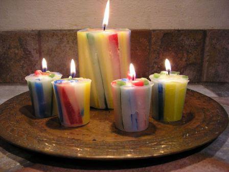 изготовление свечей в домашних условиях