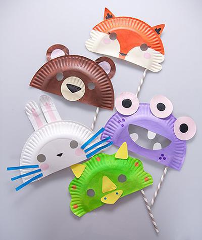 маски для детей на голову