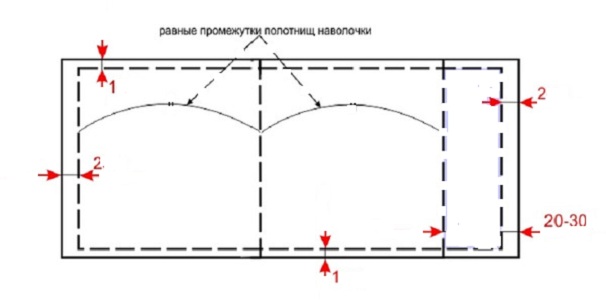 наволочка, выкройка