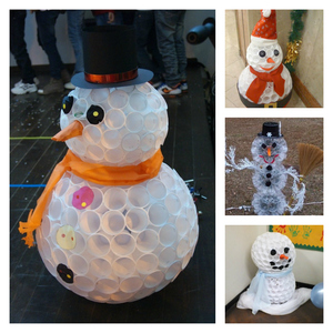 Идеи для создания снеговиков