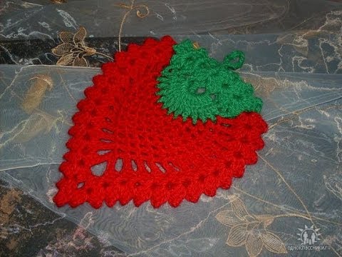 "Прихватка ягодка" (Oven gloves "Berry")