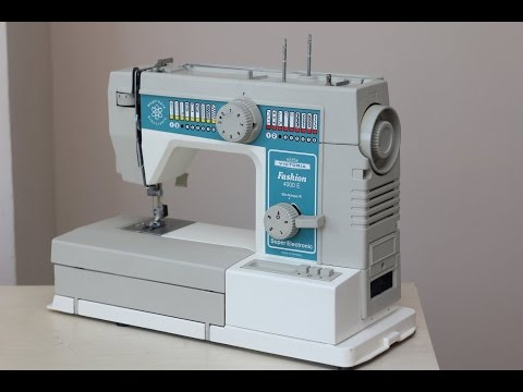 Victoria Fashion 4000E Nähmaschine Sewing machine Швейная машина test