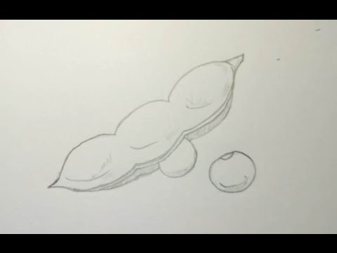 Как нарисовать горох