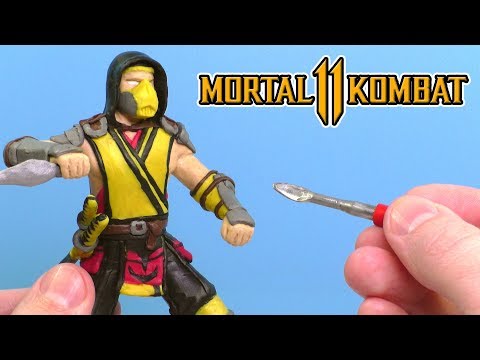 ЛЕПИМ СКОРПИОНА из игры Mortal Kombat 11
