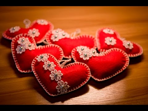 DIY: Сердечко из фетра / Valentine