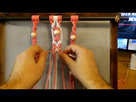 EASY Macrame / SUPER knots / beads / How to MAKE ❤️❤️❤️