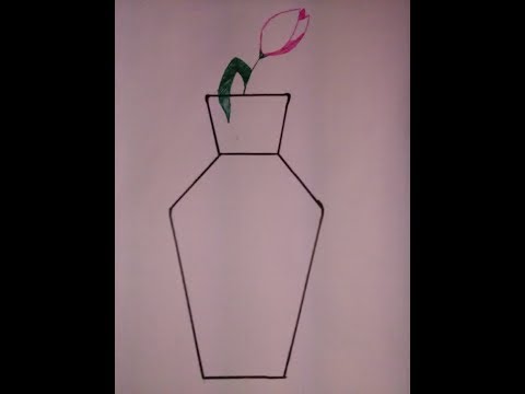Как нарисовать вазу (для новичков)