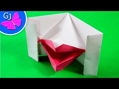 Оригами Прикольные Говорящие Губы из бумаги