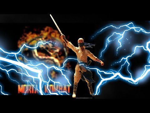 [EE]Райден/Raiden как слепит фигурку из пластилина (концепт)Mortal Kombat