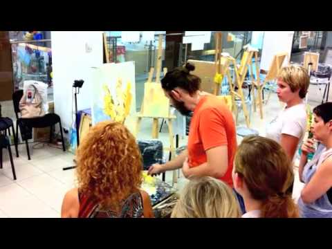 Видео урок живописи маслом: мастер-класс 