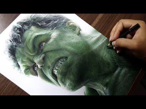 Desenhando o Hulk 