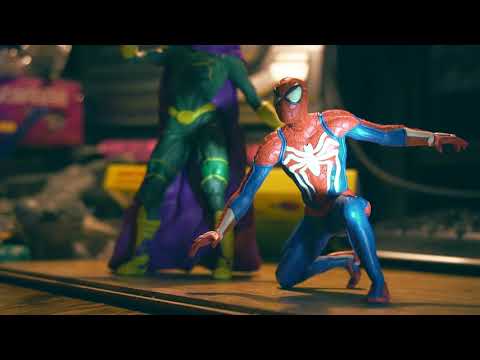 [EE] Человек-паук из пластилина!!! Как слепить (Spider-man)  miss Terio (Mysterio)