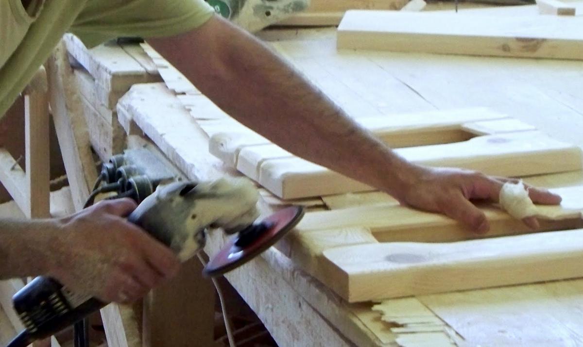 Обработка деревянных изделий