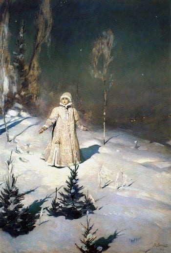 Картина Васнецова - Снегурочка
