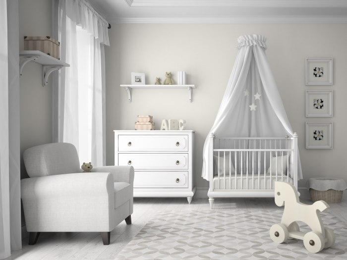 Как организовать «детское пространство» для новорожденного в однокомнатной квартире?