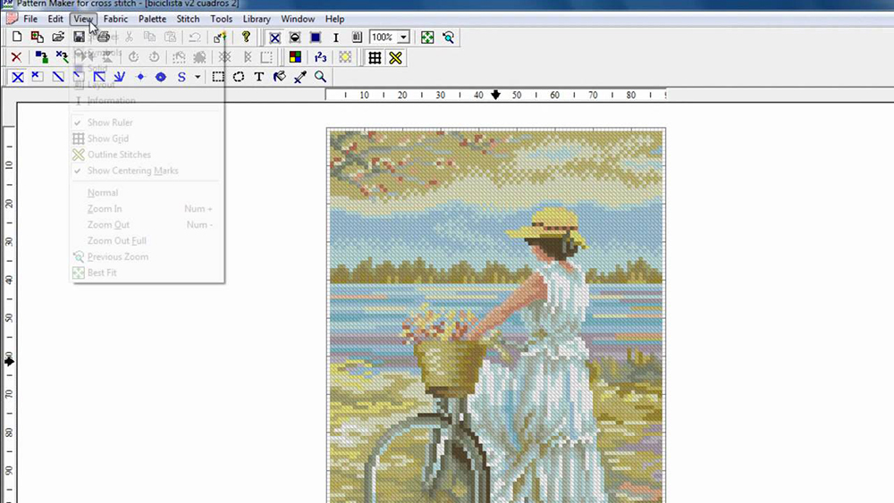 Pattern Maker for Cross-stitch