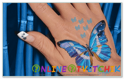 Как красиво нарисовать бабочку