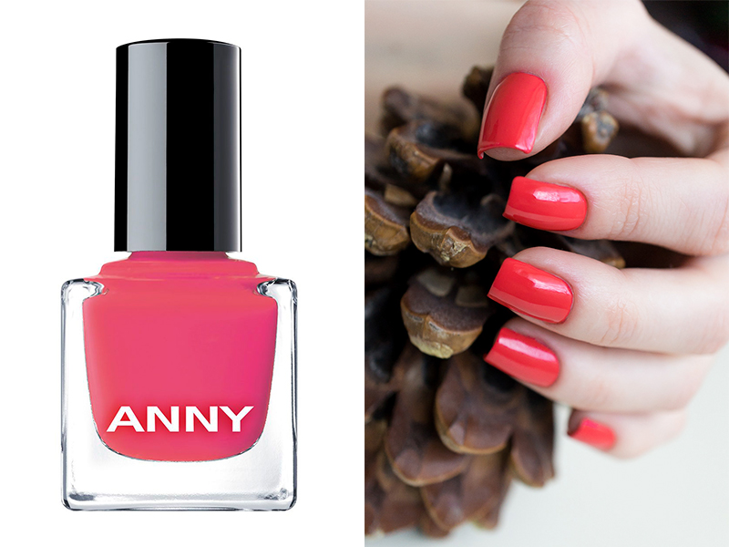 Ярко-розовый лак для ногтей ANNY 173
