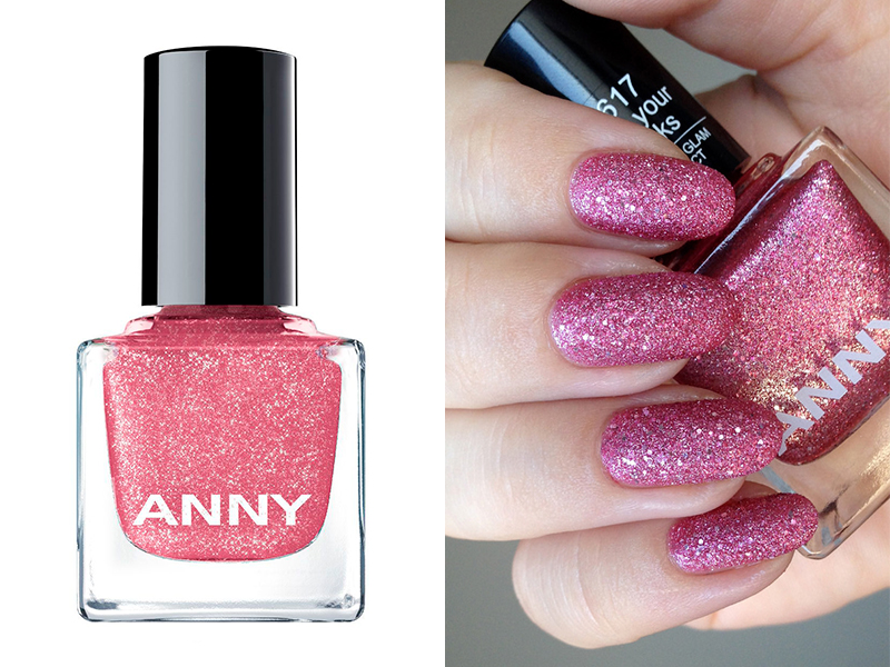 Ярко-розовый лак для ногтей ANNY 617