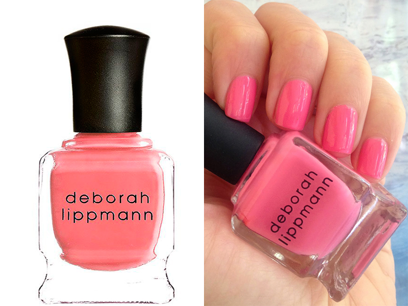 Ярко-розовый лак для ногтей Deborah Lippmann Break 4 Love