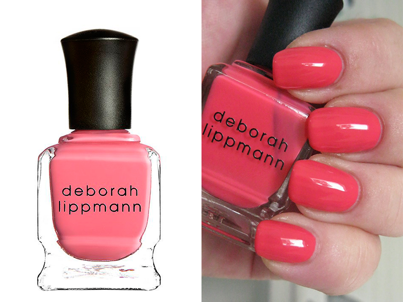 Ярко-розовый лак для ногтей Deborah Lippmann Daytripper