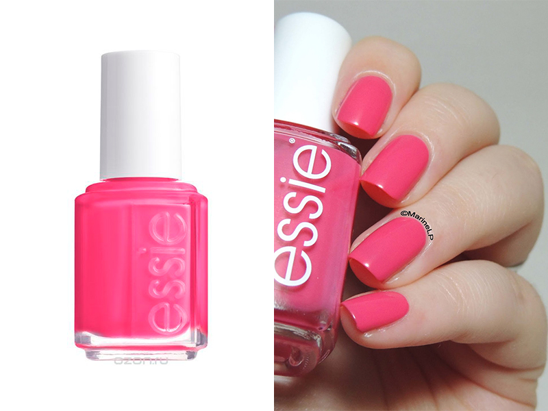 Ярко-розовый лак для ногтей Essie Status Symbol