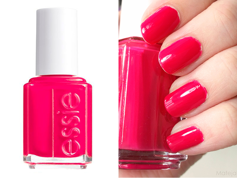 Ярко-розовый лак для ногтей Essie Watermelon