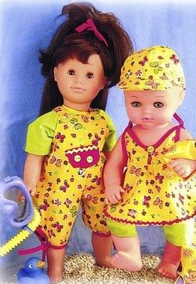 Выкройка одежды для пупсов-младенцев. Одежда для куклы своими руками. Что сшить кукле? Во что одеть куклу?