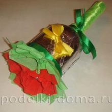 Колокольчик с конфетами — подарок учителю на 1 сентября